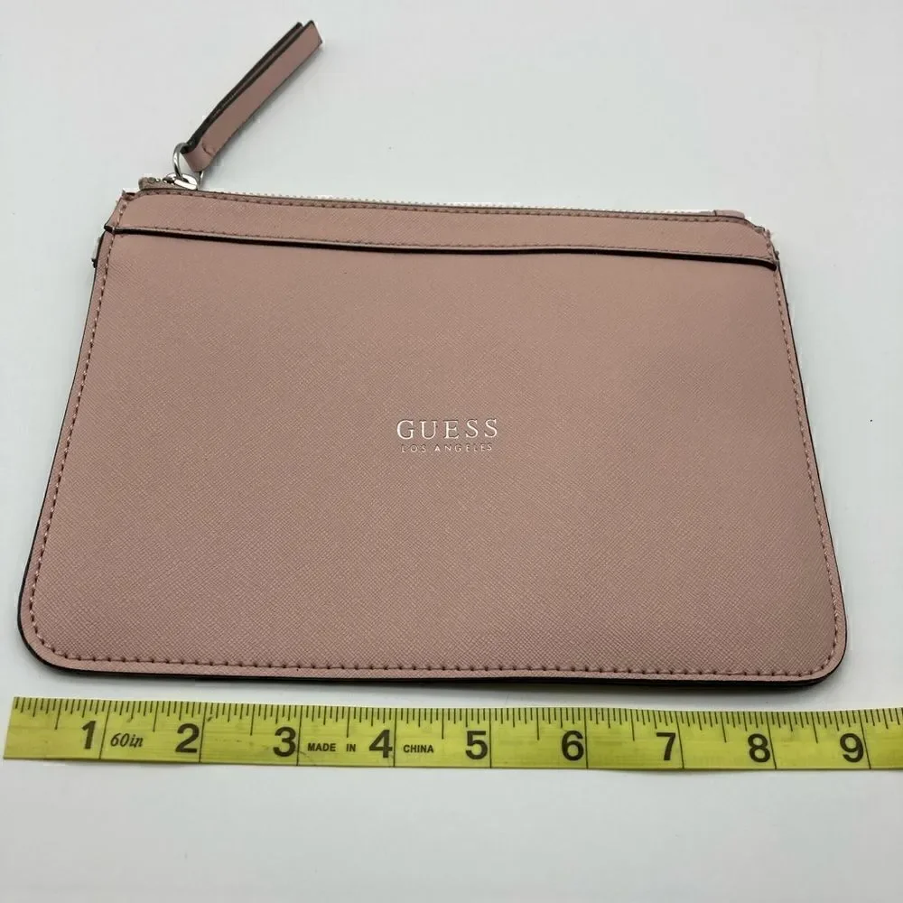 Guess Cosmetic Bag Pink Color Like New